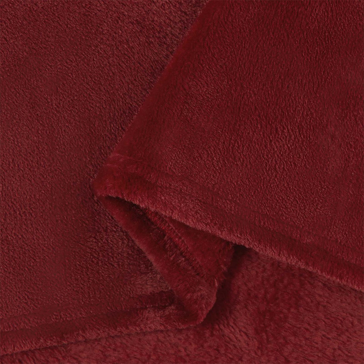 Mesti antklodės 6 pcs Bordo raudona 130 x 150 cm Flysas