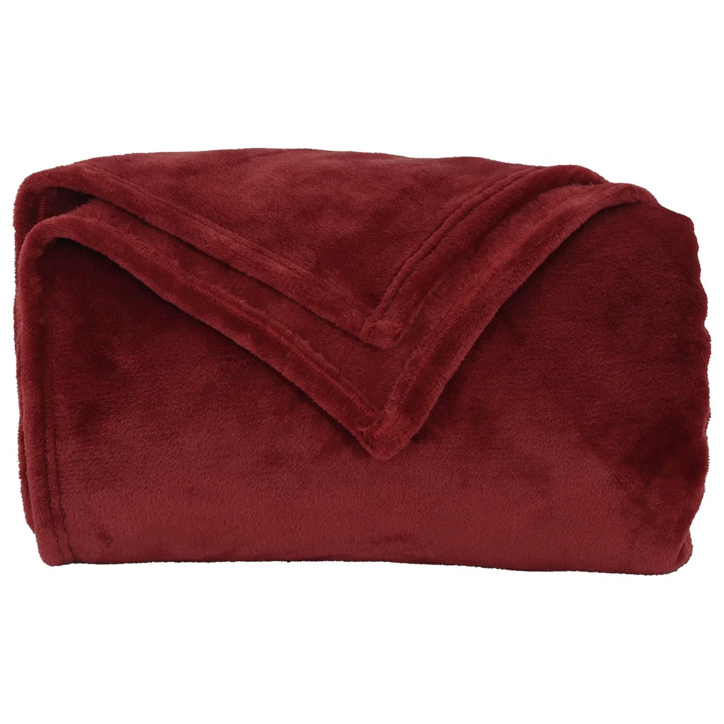 Mesti antklodės 6 pcs Bordo raudona 130 x 150 cm Flysas