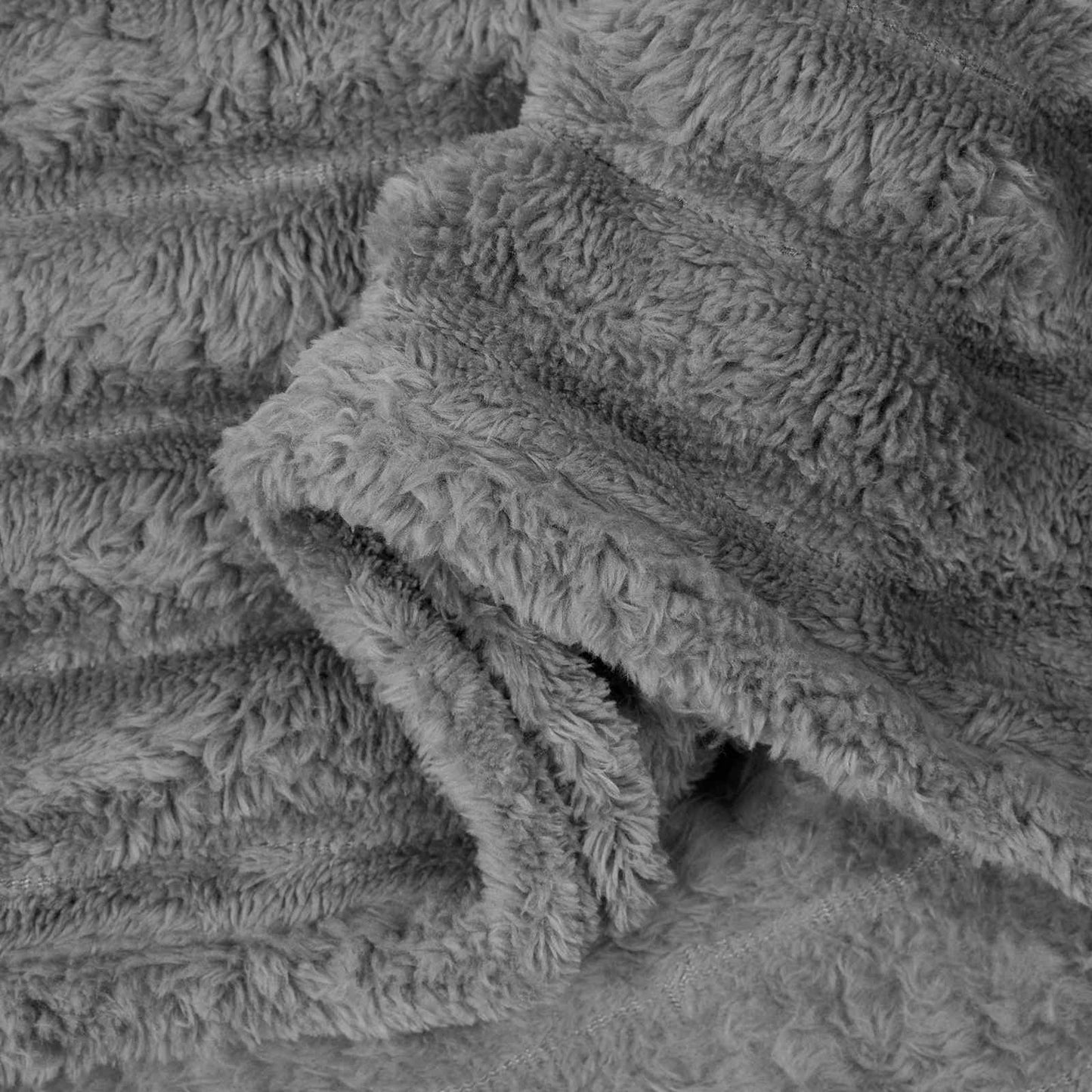 Apklotas Tamsiai pilka 150 x 130 cm Flysas