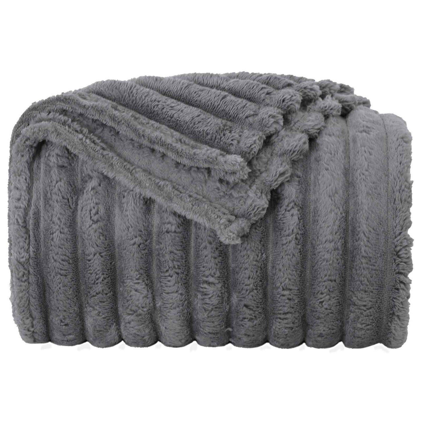 Apklotas Tamsiai pilka 200 x 150 cm Flysas