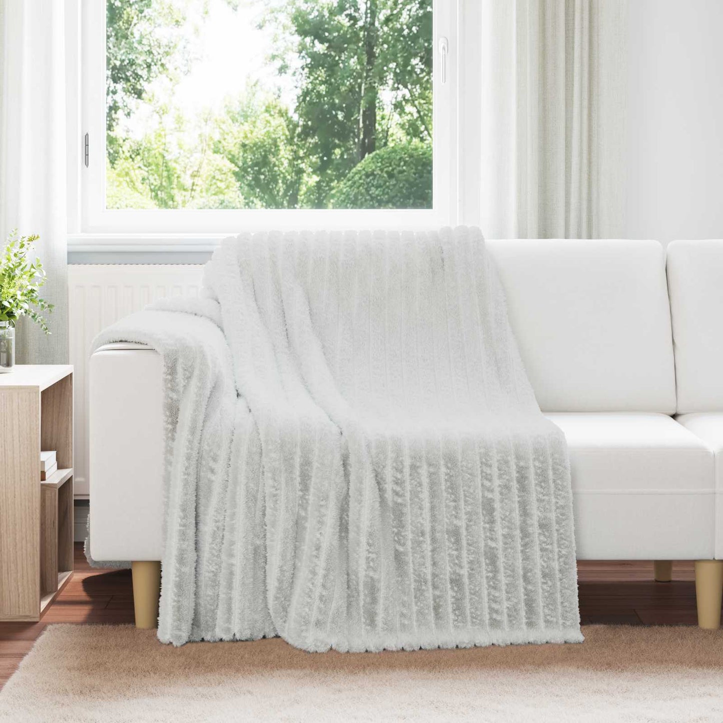 Apklotas Pilka 200 x 150 cm Flysas