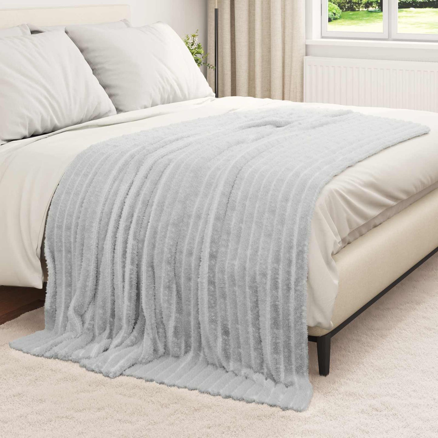 Apklotas Pilka 200 x 150 cm Flysas