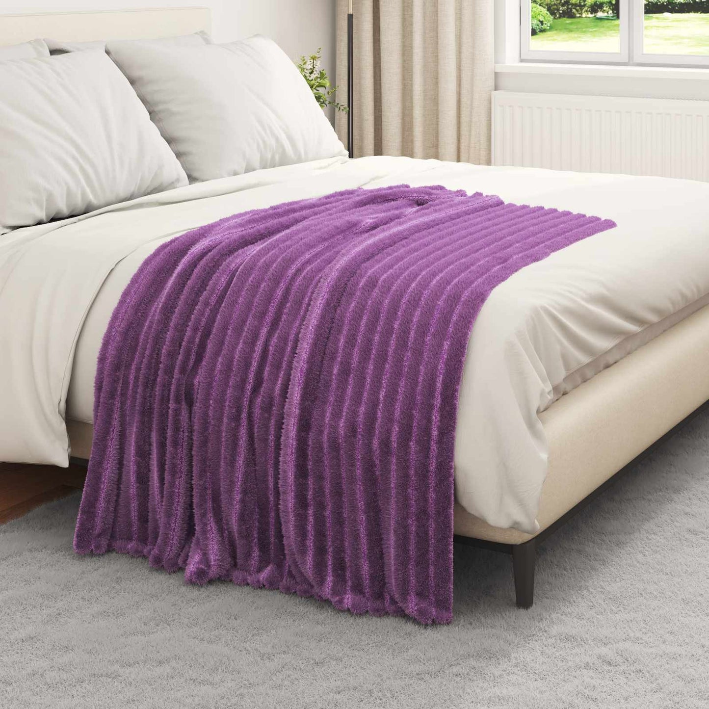 Apklotas Violetinė 150 x 130 cm Flysas