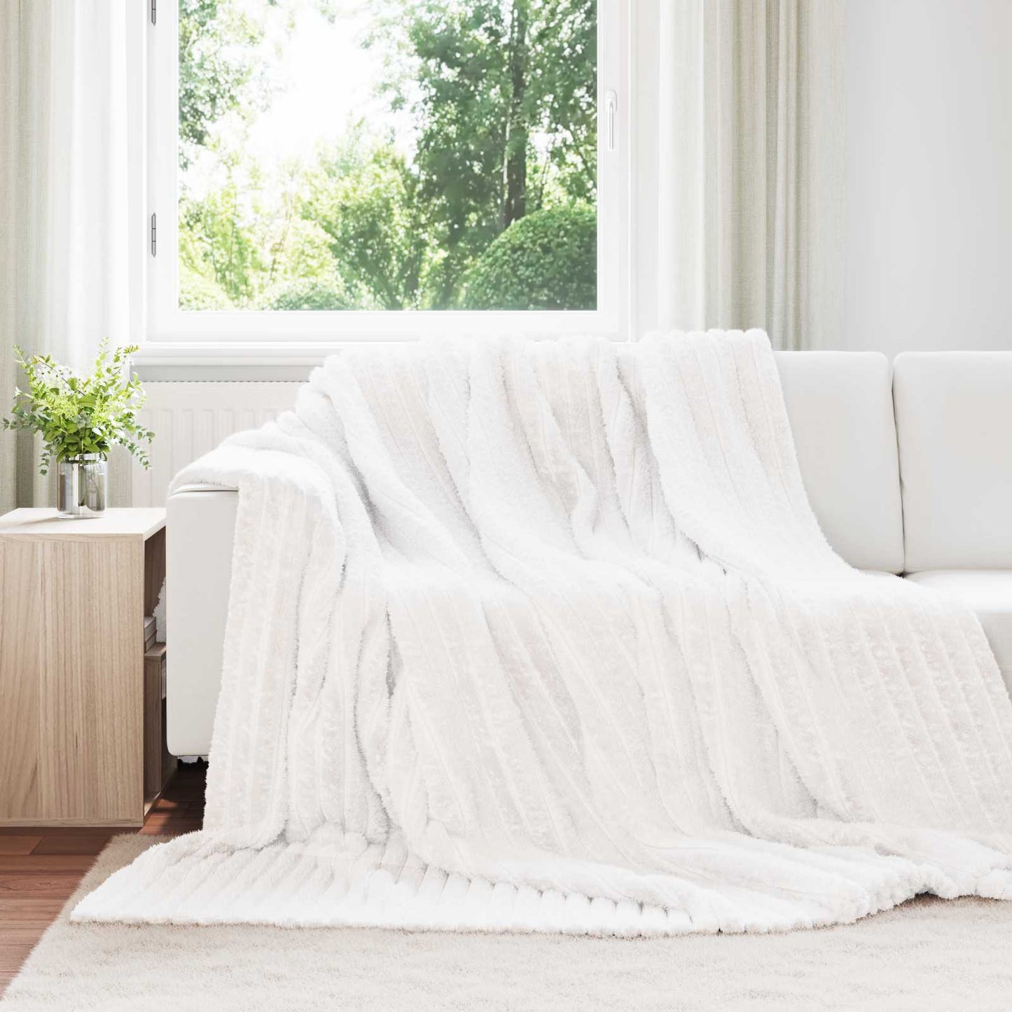 Mesti antklodės 6 pcs Balta 270 x 240 cm Flysas
