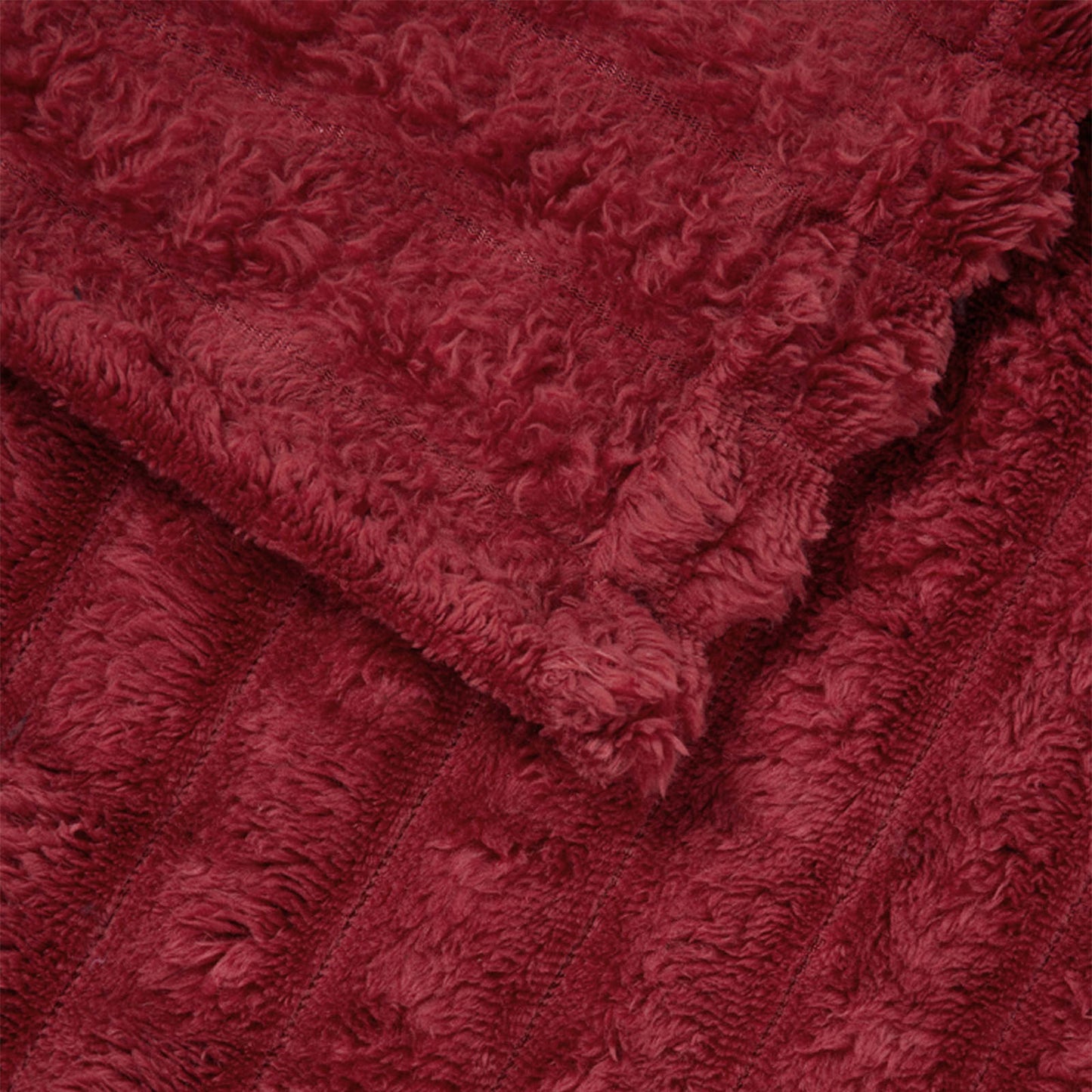 Mesti antklodės 6 pcs Bordo raudona 200 x 150 cm Flysas