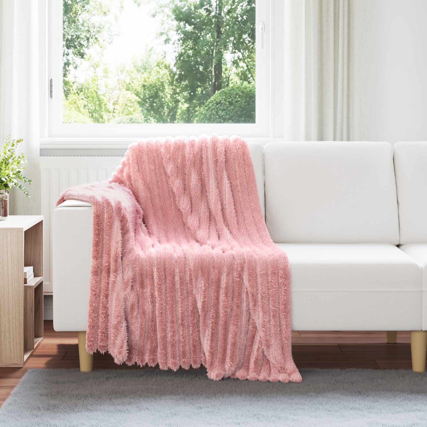 Mesti antklodės 6 pcs Rožinė 150 x 130 cm Flysas
