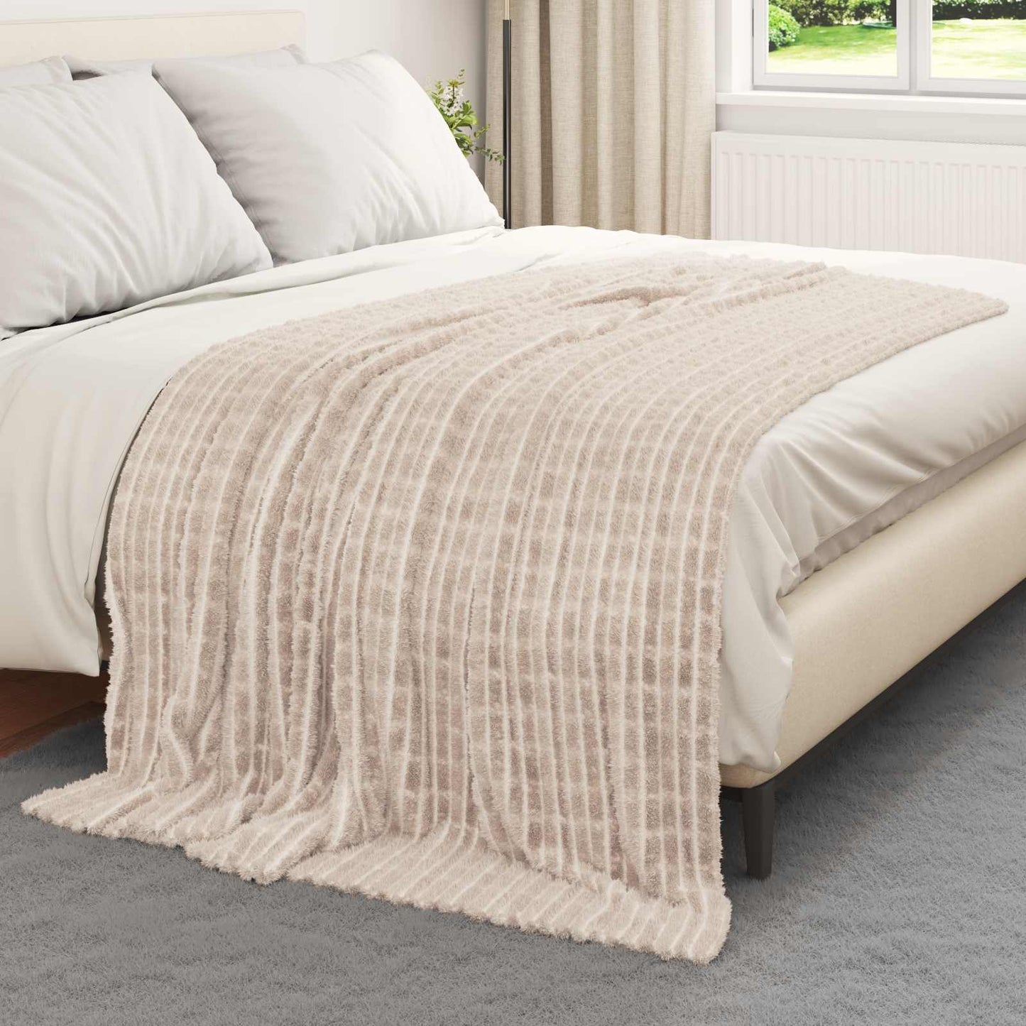 Mesti antklodės 6 pcs Smėlio 200 x 150 cm Flysas
