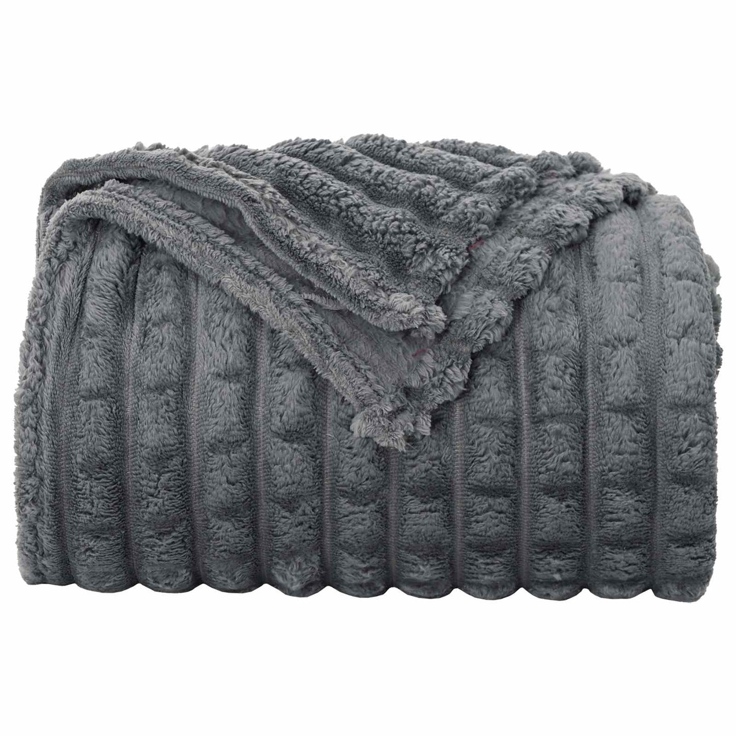 Mesti antklodės 6 pcs Tamsiai pilka 200 x 150 cm Flysas