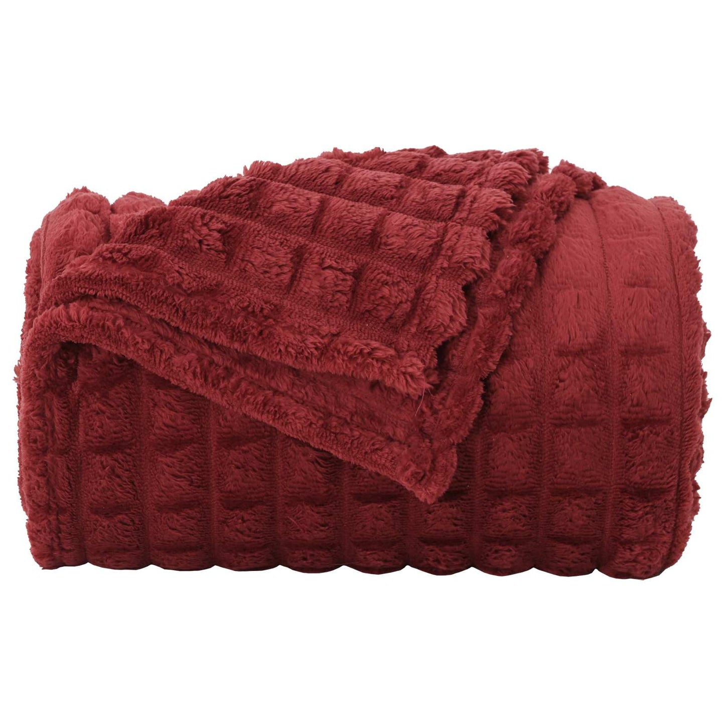 Mesti antklodės 6 pcs Bordo raudona 240 x 220 cm Flysas