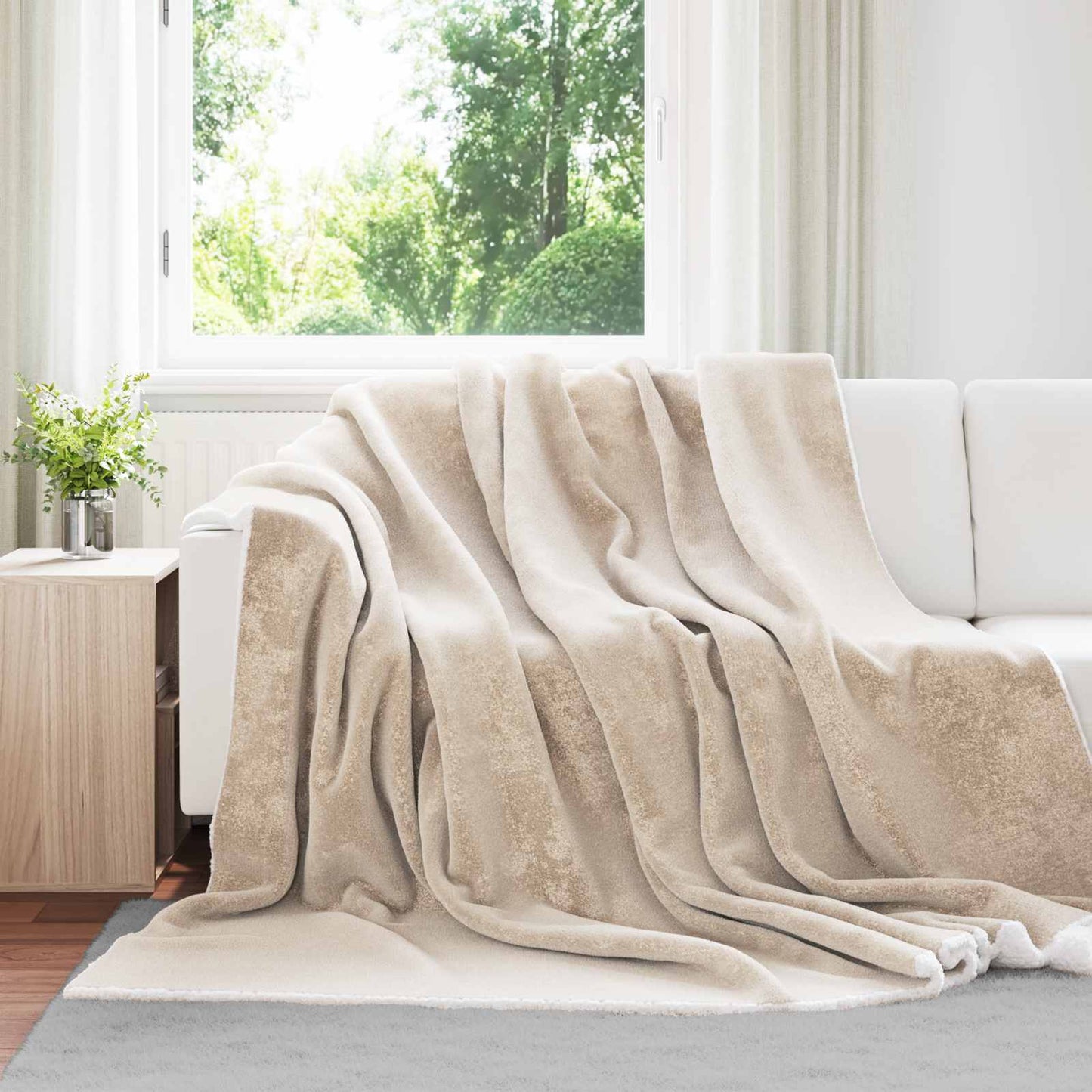 Apklotas Smėlio 240 x 270 cm Flysas