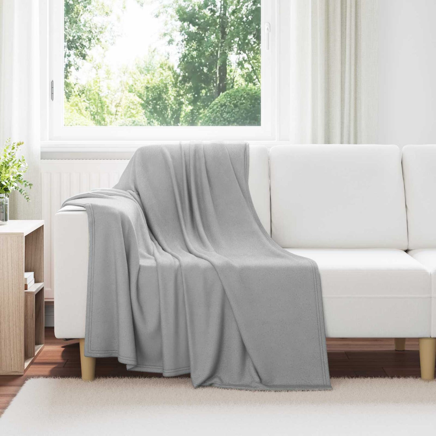 Apklotas Pilka 170 x 130 cm Flysas