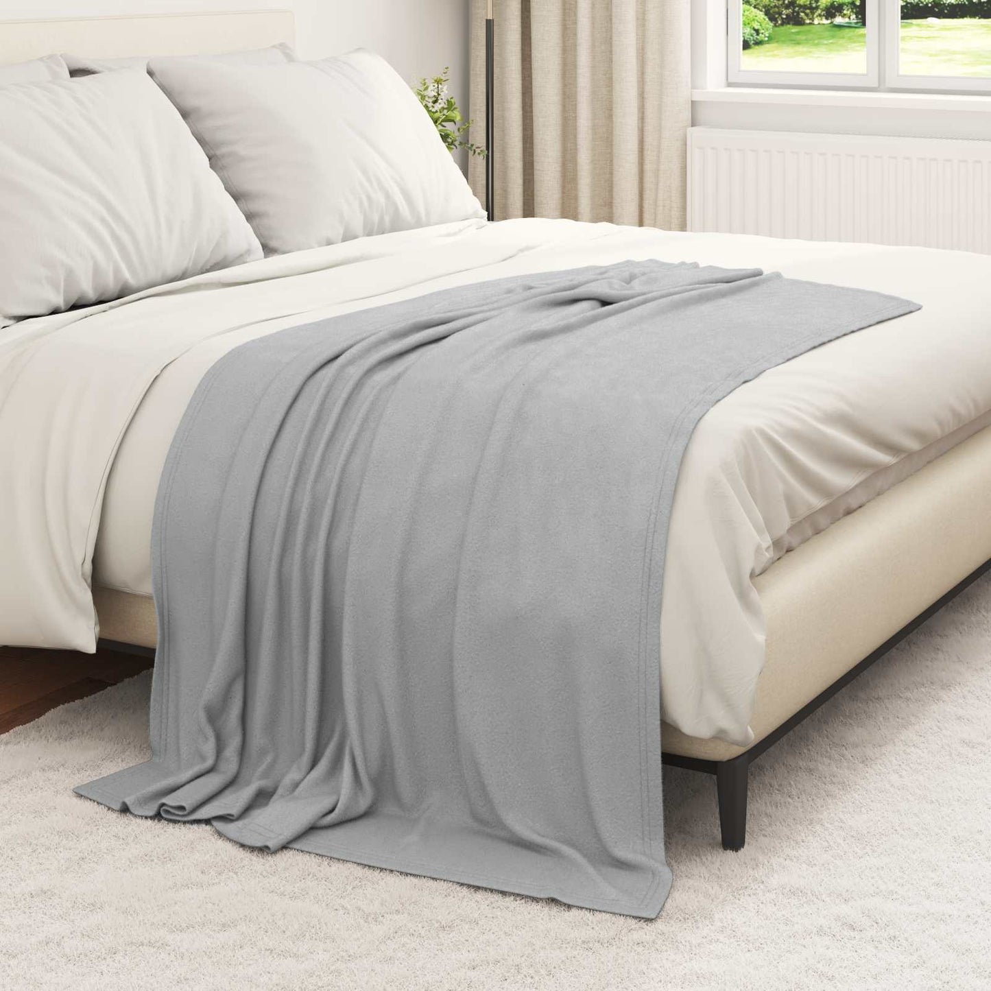 Apklotas Pilka 170 x 130 cm Flysas