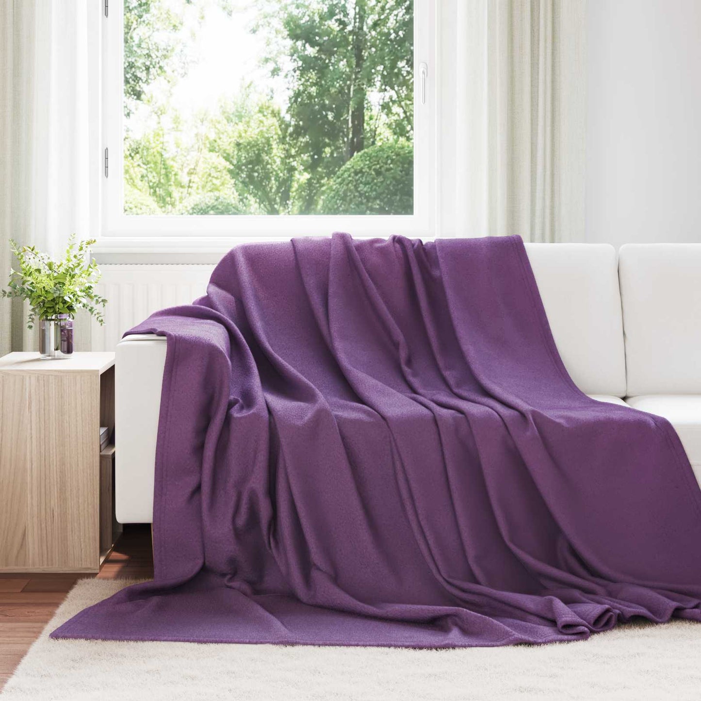 Apklotas Violetinė 240 x 220 cm Flysas