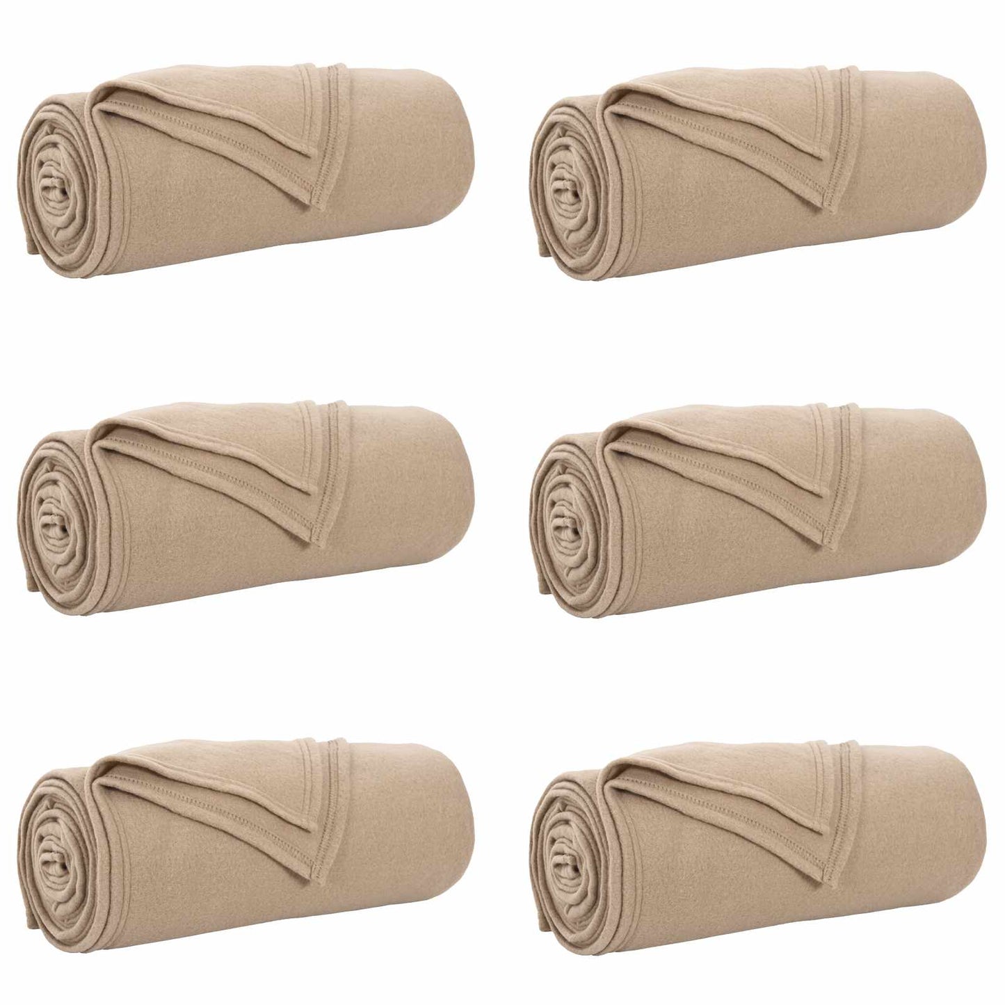 Mesti antklodės 6 pcs Kupranugario 200 x 150 cm Flysas
