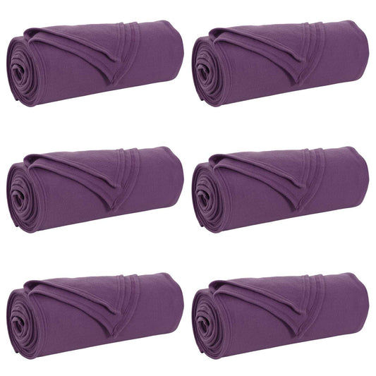 Mesti antklodės 6 pcs Violetinė 170 x 130 cm Flysas