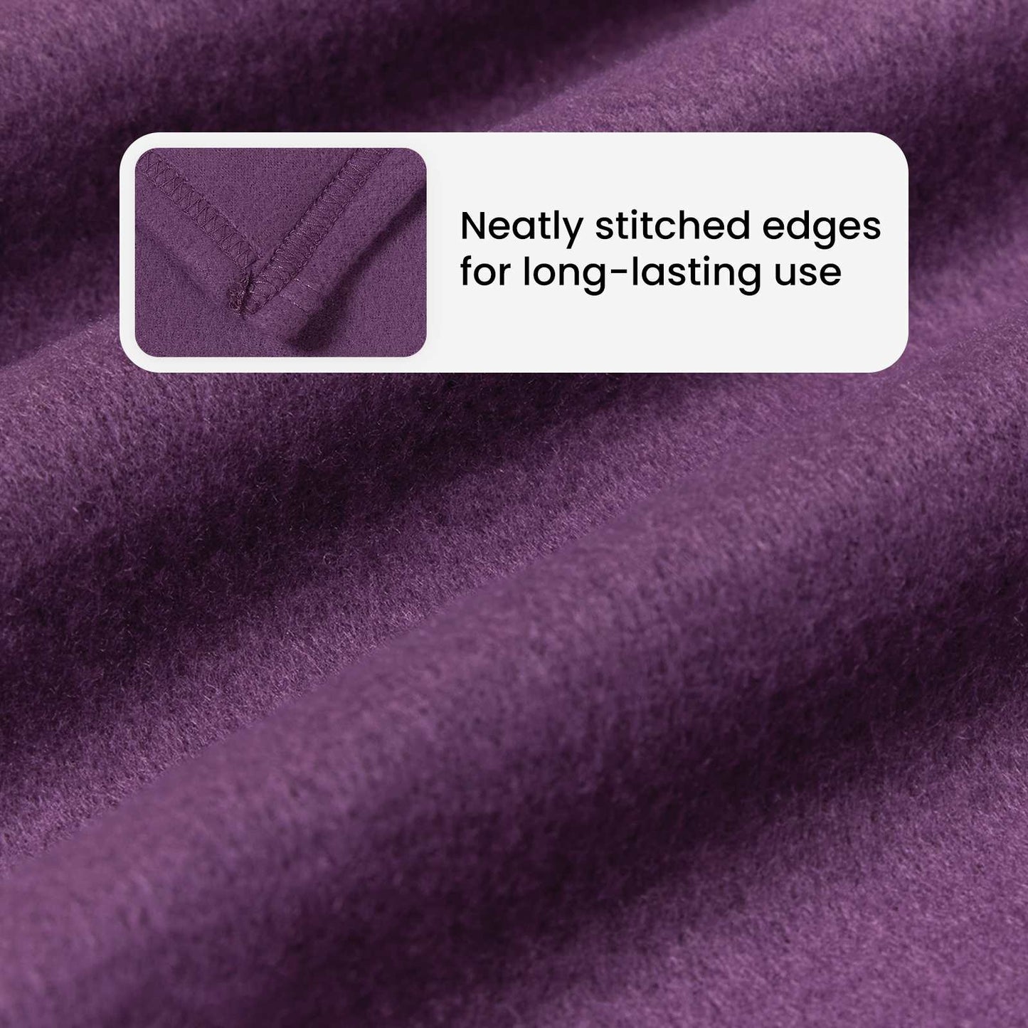 Mesti antklodės 6 pcs Violetinė 240 x 220 cm Flysas