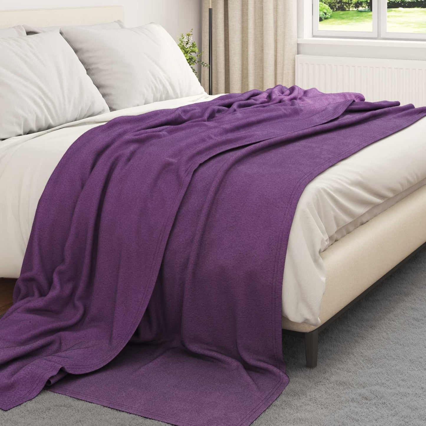 Mesti antklodės 6 pcs Violetinė 270 x 240 cm Flysas