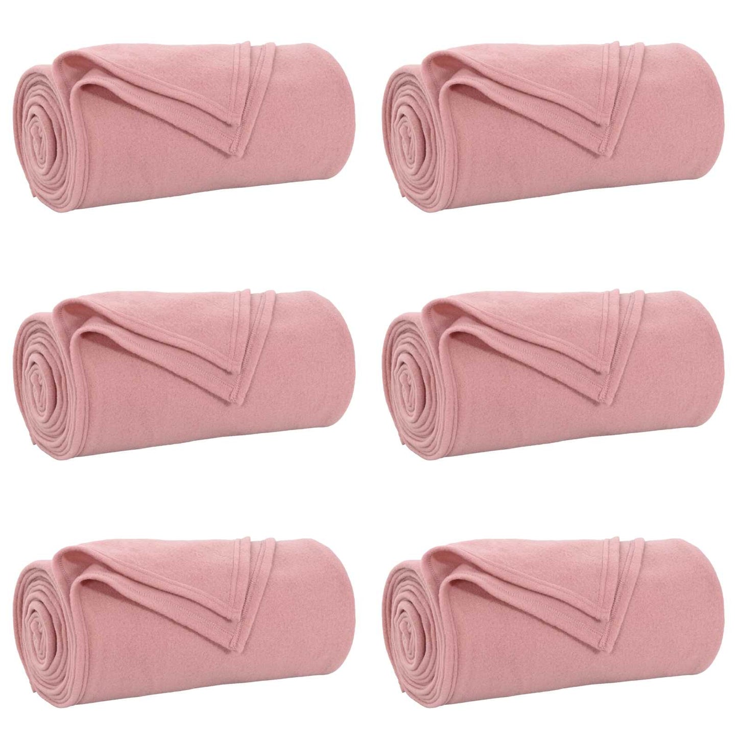 Mesti antklodės 6 pcs Rožinė 200 x 150 cm Flysas