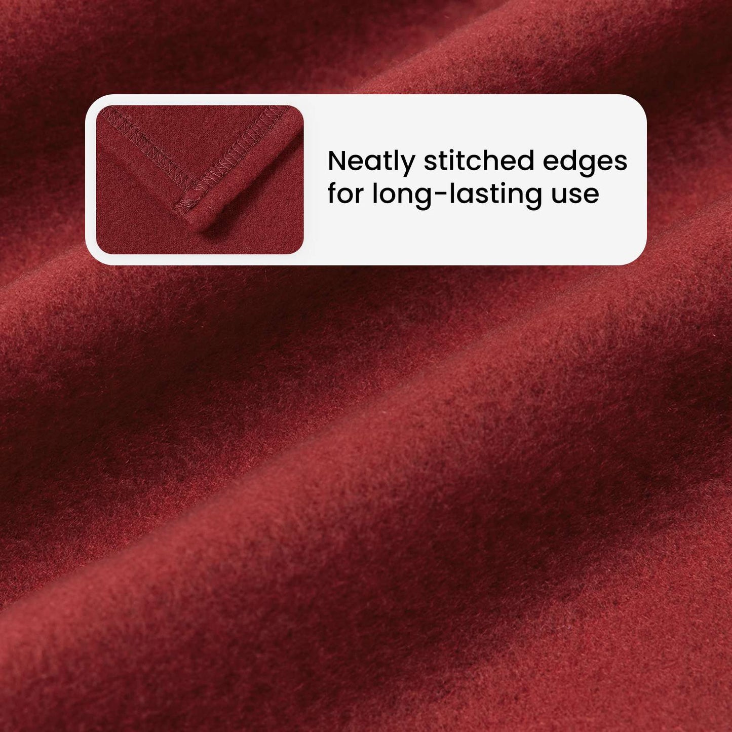 Mesti antklodės 24 pcs Bordo raudona 240 x 220 cm Flysas
