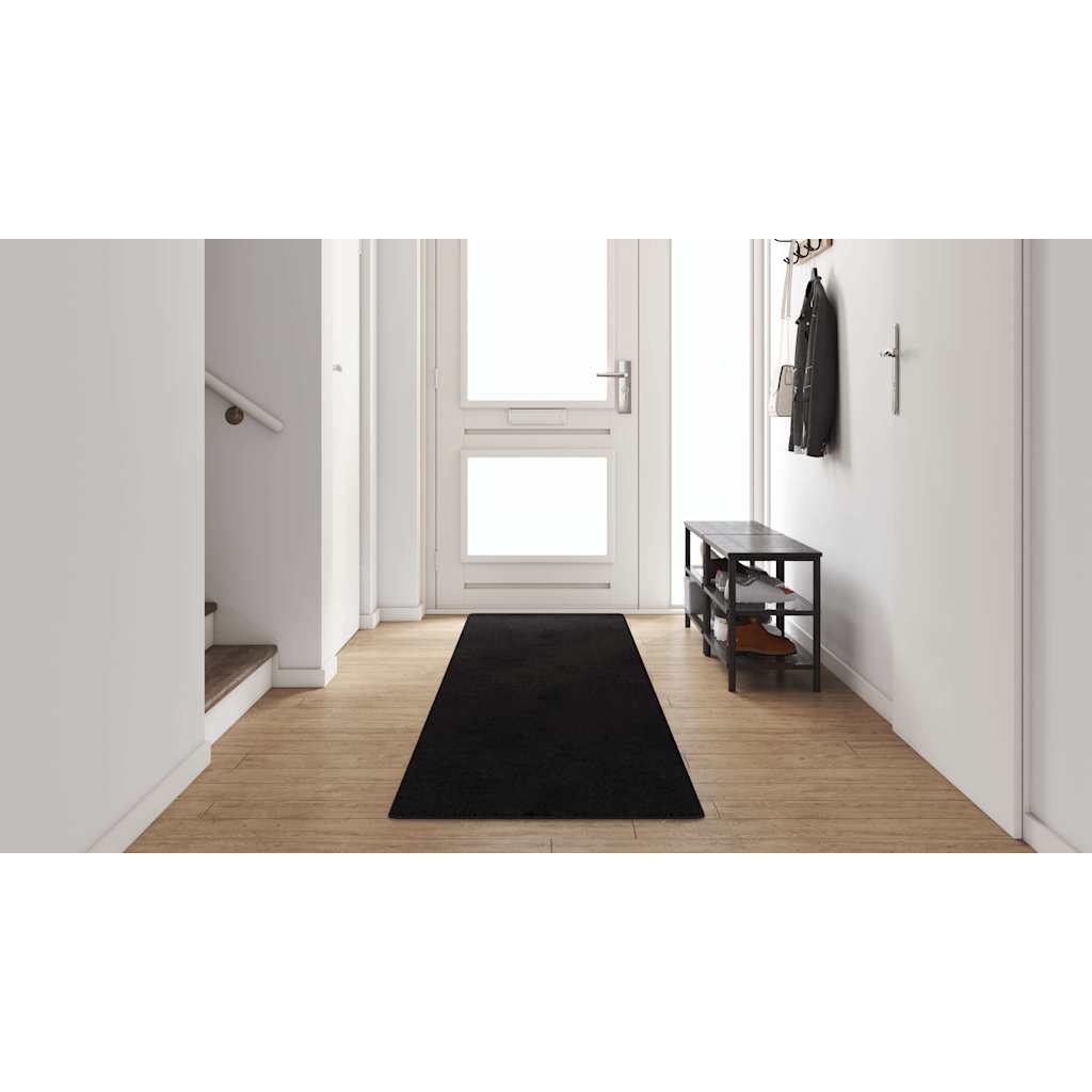 Kilimėlio bėgimo kilimas Juoda 80 x 400 cm
