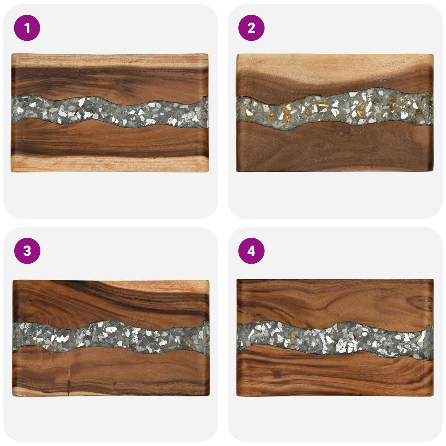 Vonios taburetė Natūrali 50 x 30 x 45 cm Natūralus medis