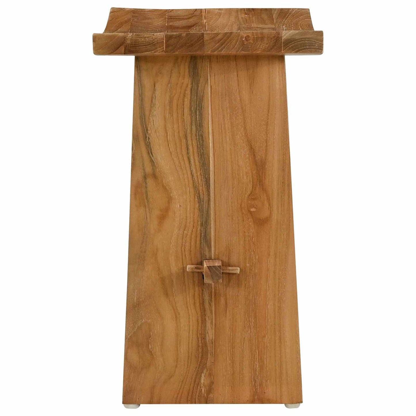 Vonios taburetė Ruda 50 x 29,5 x 50,5 cm Kieto teka medžio