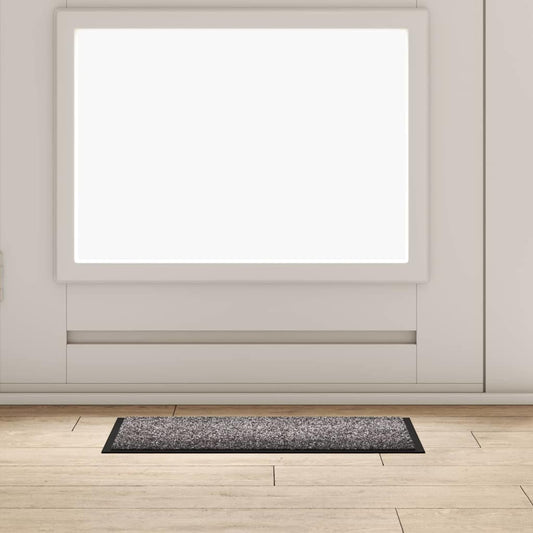 Durų kilimėlis Šviesiai pilka 40 x 60 cm Teddy Audinys