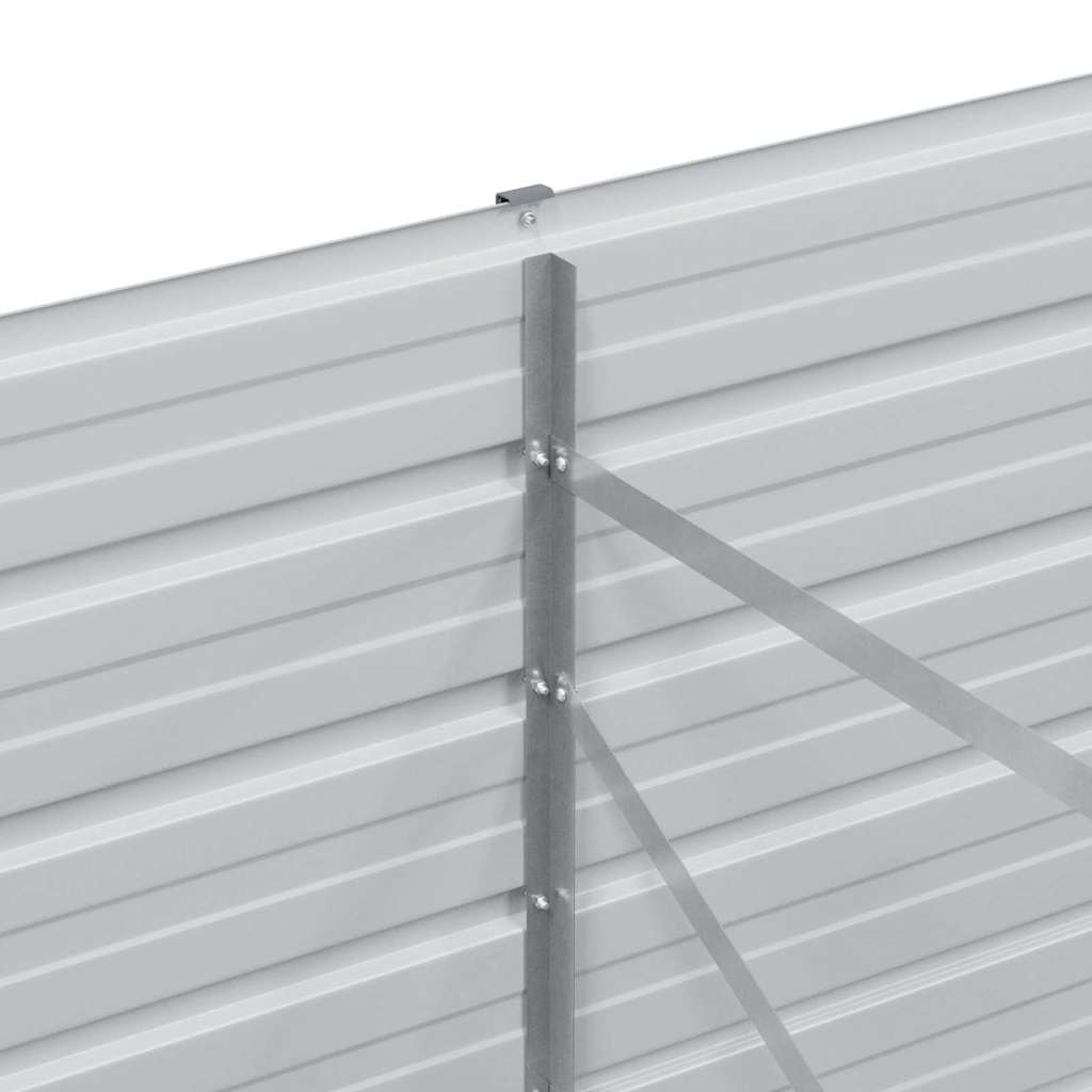 Paaukštinta sodo lova Šviesiai rudas 160 x 80 x 77 cm