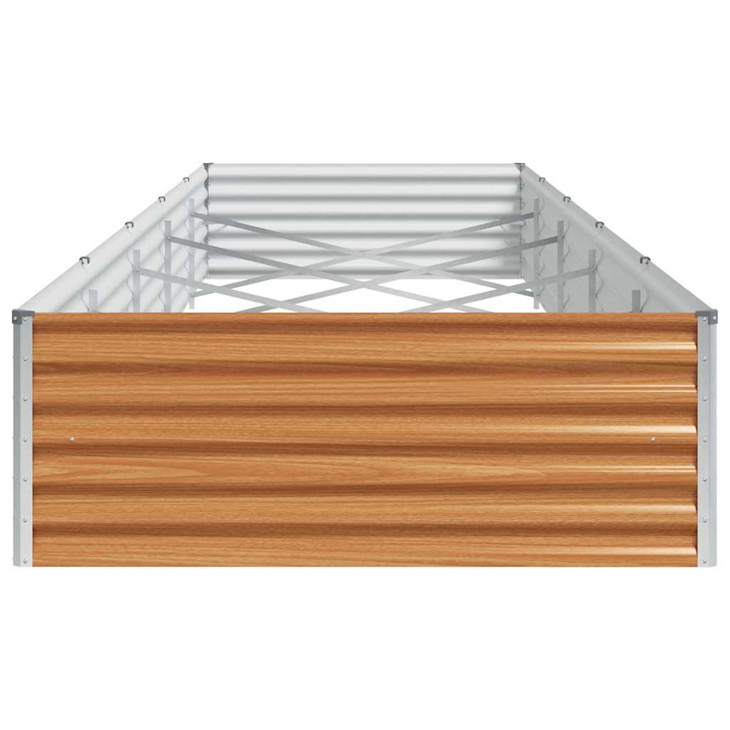 Paaukštinta sodo lova 485 x 100 x 36 cm Cinkuota plienas