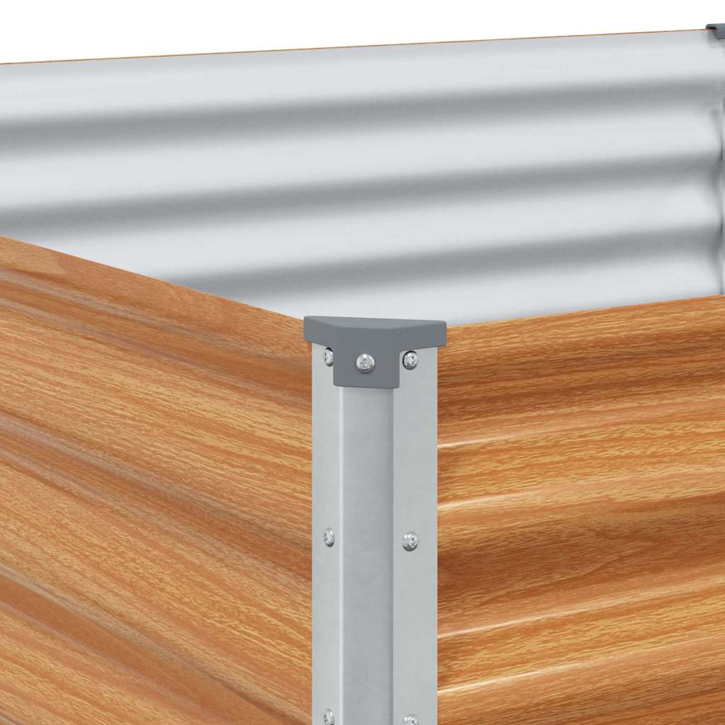 Paaukštinta sodo lova 582 x 100 x 36 cm Cinkuota plienas