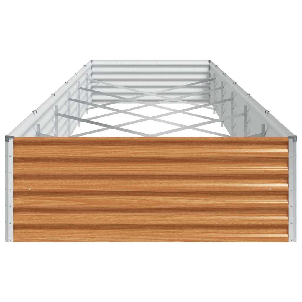 Paaukštinta sodo lova 582 x 100 x 36 cm Cinkuota plienas