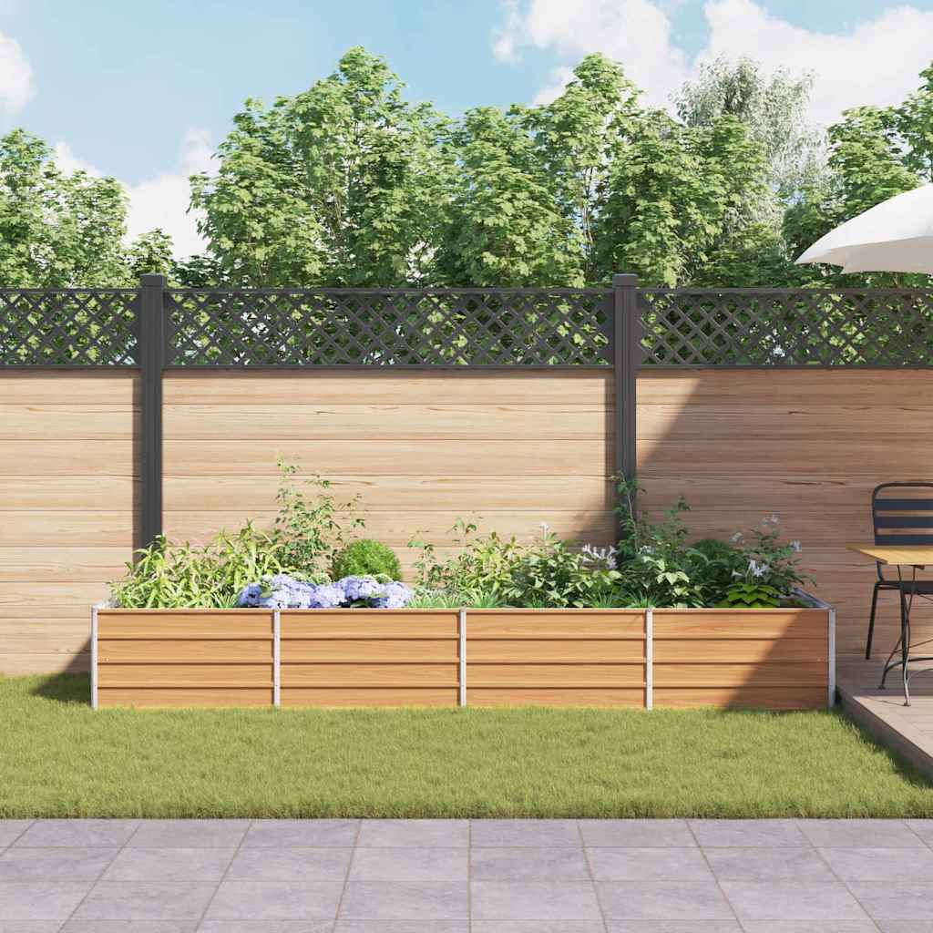 Paaukštinta sodo lova Šviesiai rudas 320 x 80 x 45 cm