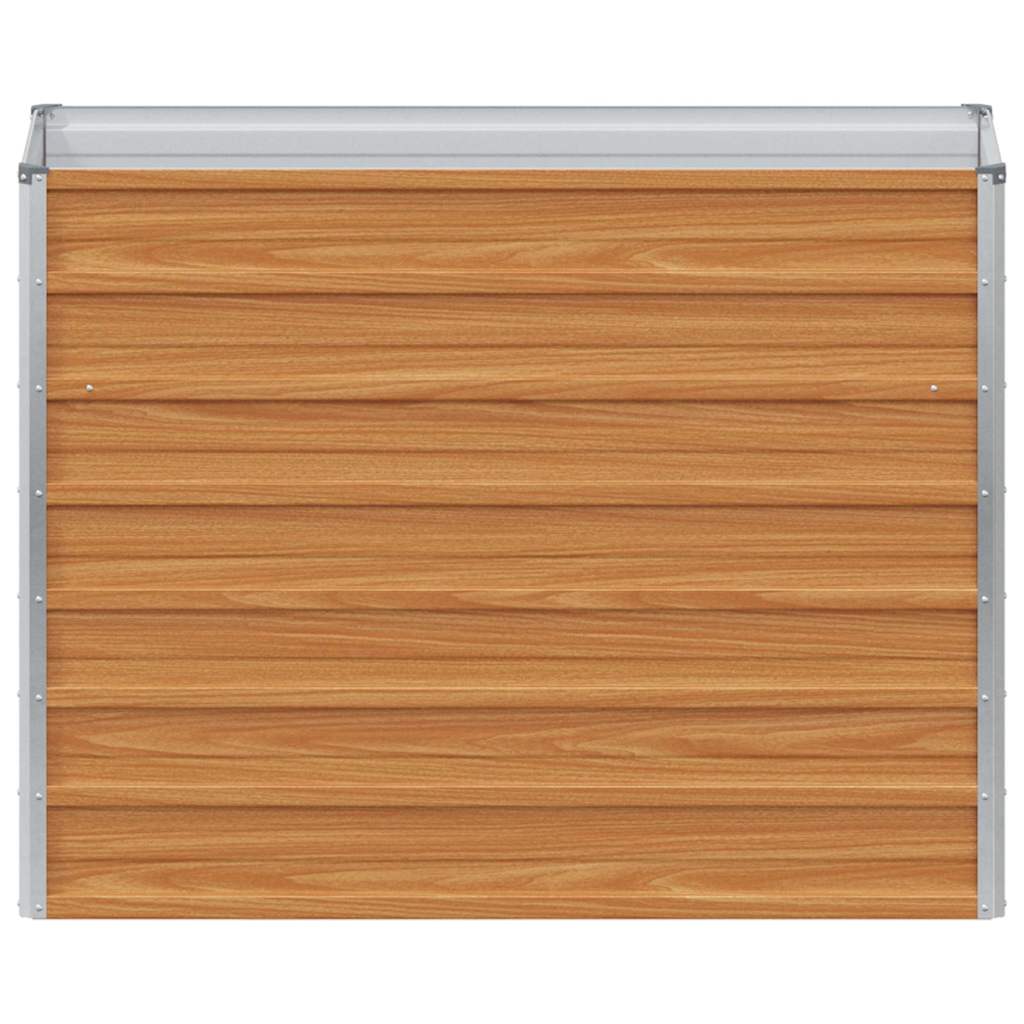 Paaukštinta sodo lova Šviesiai rudas 100 x 40 x 77 cm