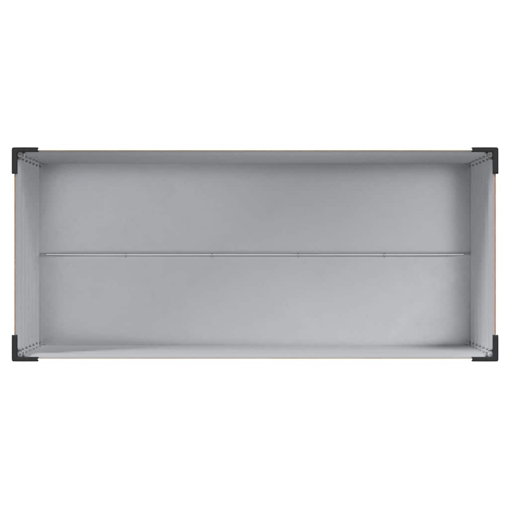 Sodo vazonas Šviesiai rudas 100,5 x 40,5 x 90 cm