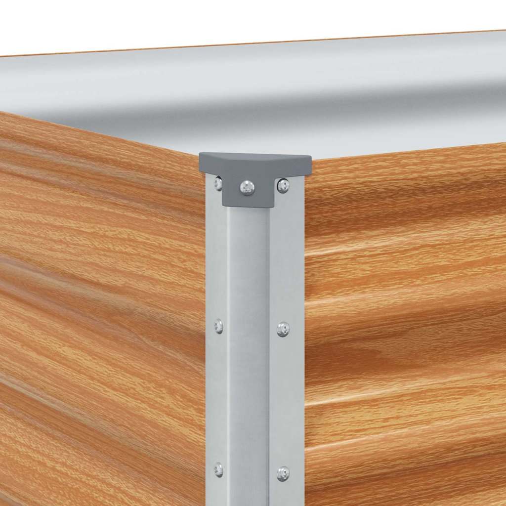 Paaukštinta sodo lova 98 x 50 x 36 cm Cinkuota plienas