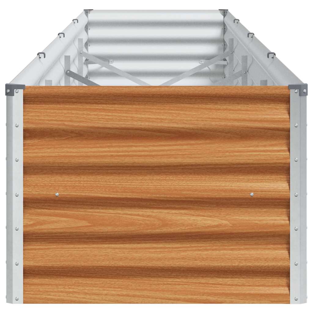 Paaukštinta sodo lova 390 x 50 x 36 cm Cinkuota plienas