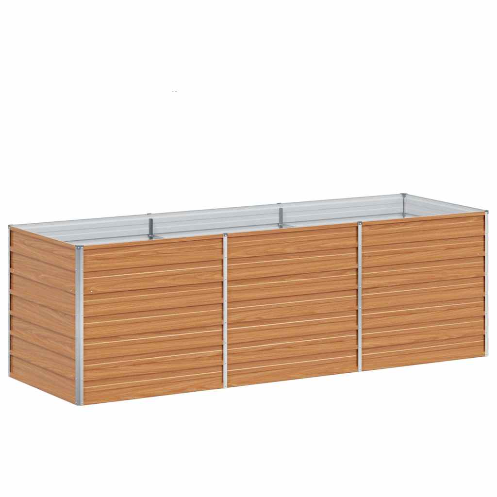 Paaukštinta sodo lova Šviesiai rudas 240 x 80 x 77 cm