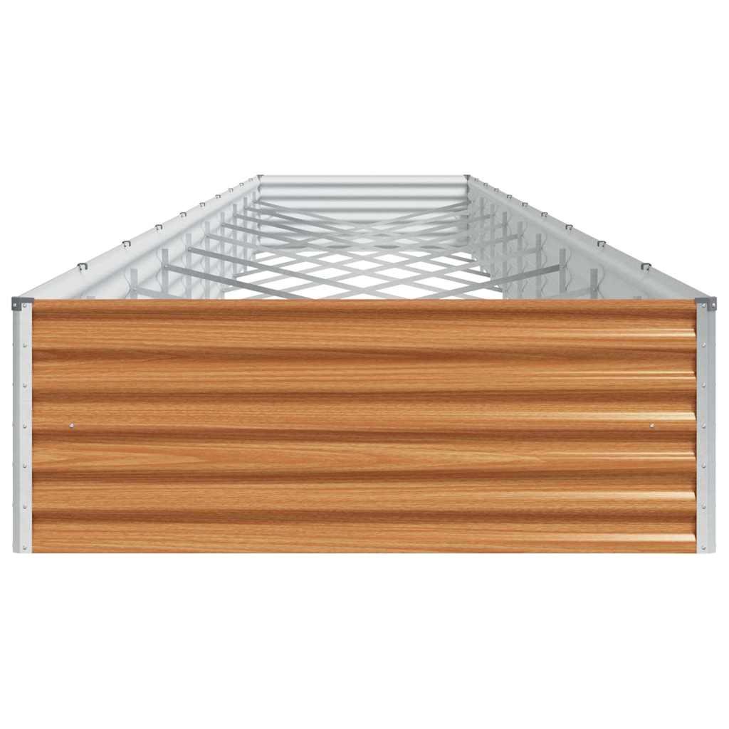 Paaukštinta sodo lova 970 x 100 x 36 cm Cinkuota plienas