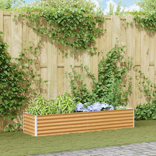 Paaukštinta sodo lova 195 x 50 x 36 cm Cinkuota plienas