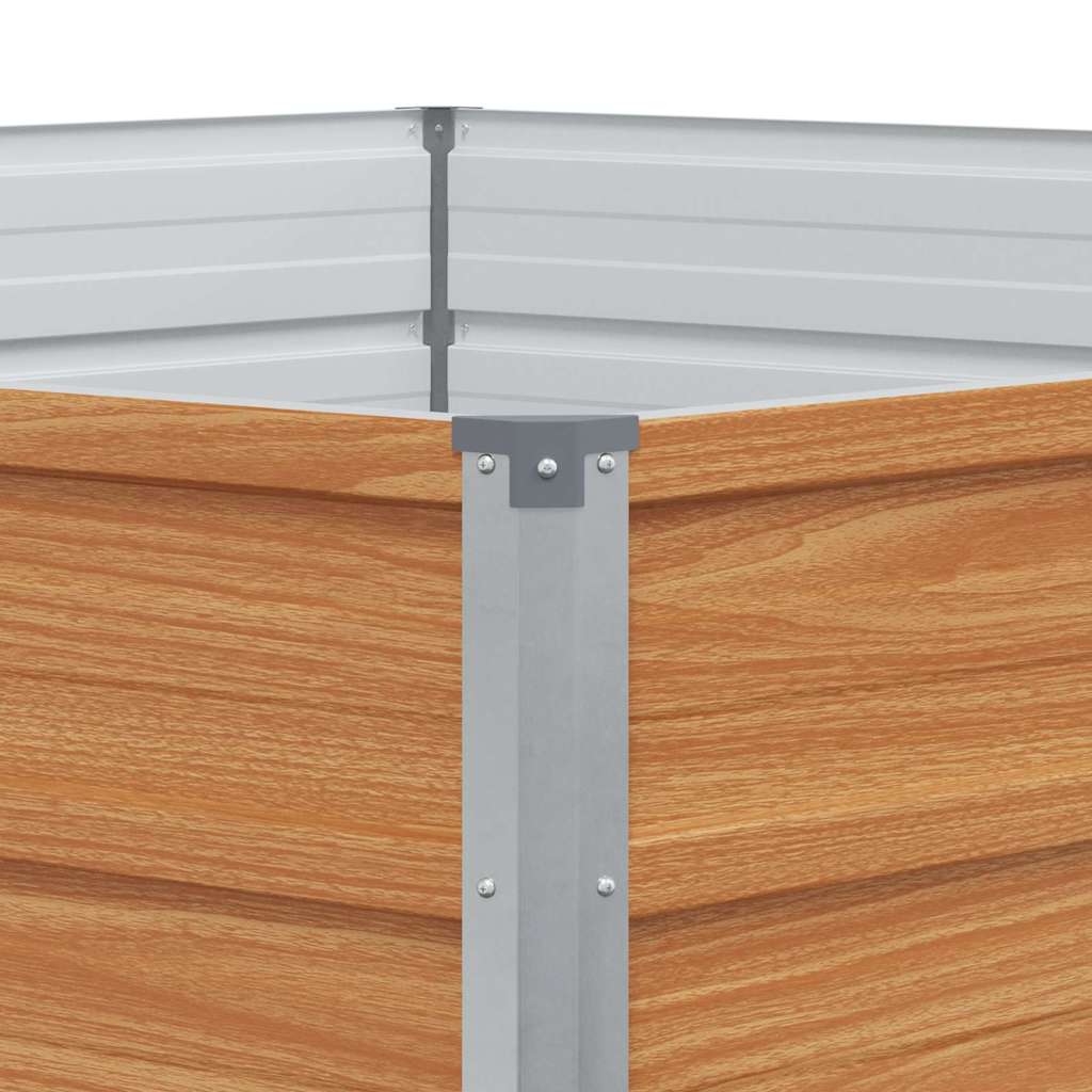 Pakelta sodo lova Medžio išvaizda 129 x 129 x 45 cm