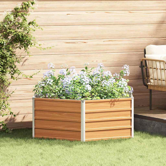 Pakelta sodo lova Medžio išvaizda 129 x 129 x 45 cm