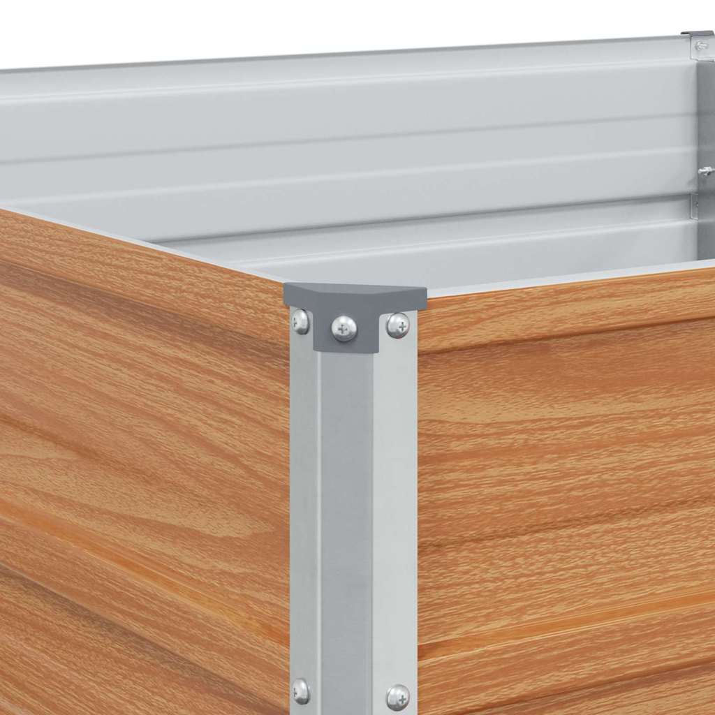 Paaukštinta sodo lova Šviesiai rudas 400 x 80 x 45 cm