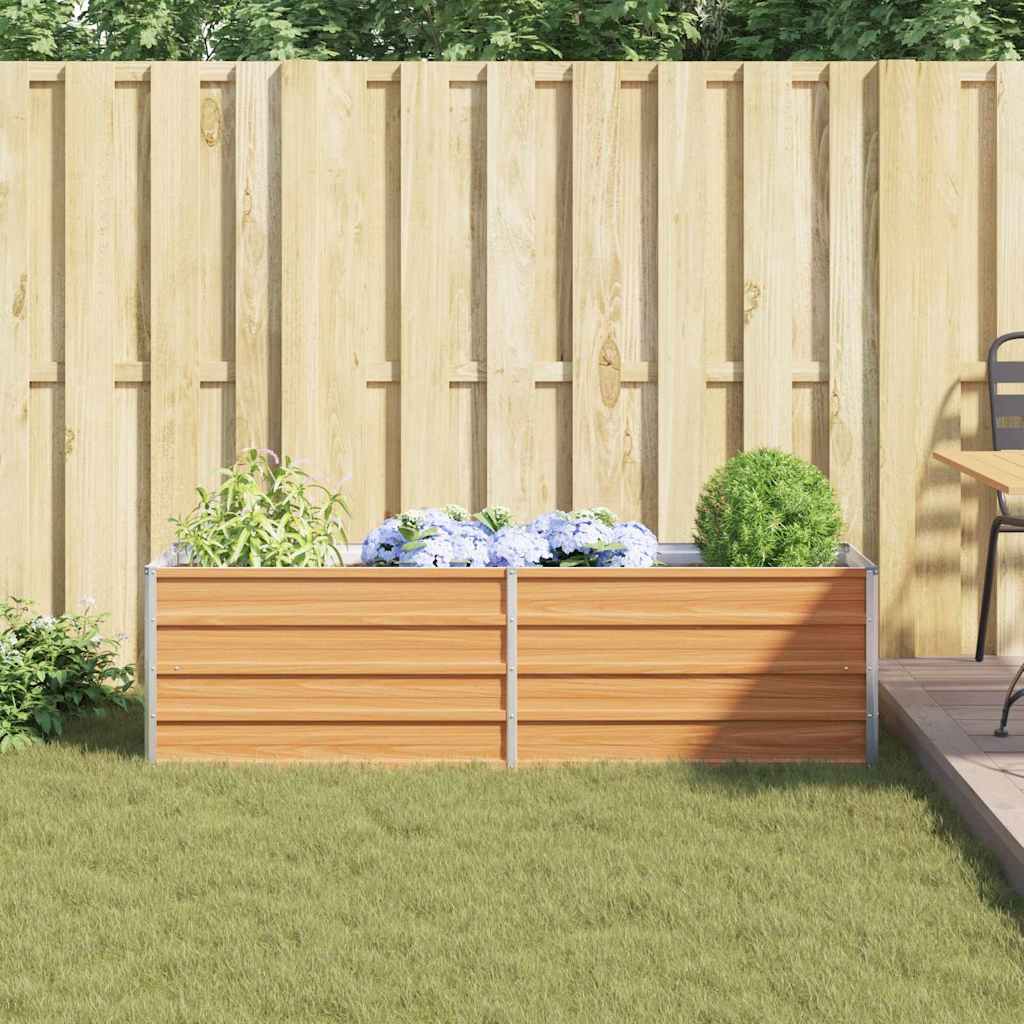 Paaukštinta sodo lova Šviesiai rudas 160 x 40 x 45 cm