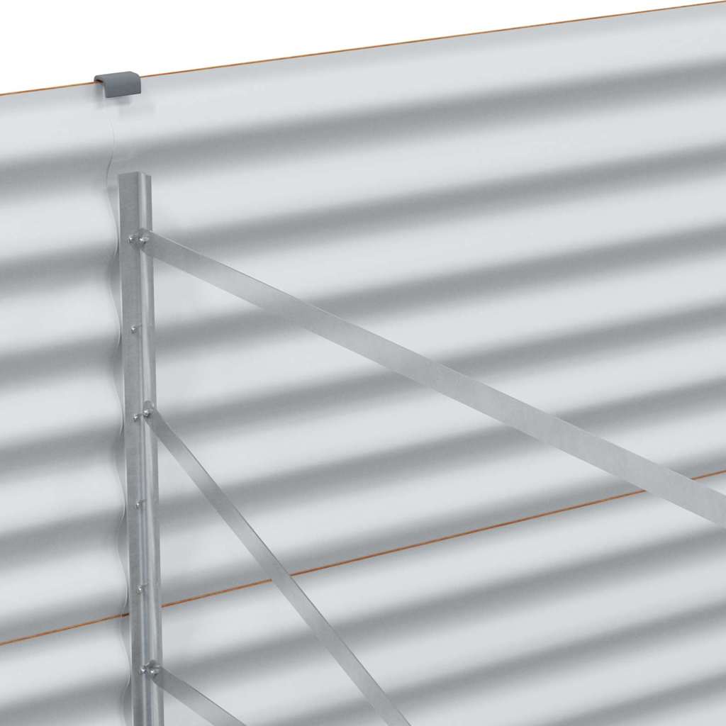 Paaukštinta sodo lova 290 x 100 x 68 cm Cinkuota plienas