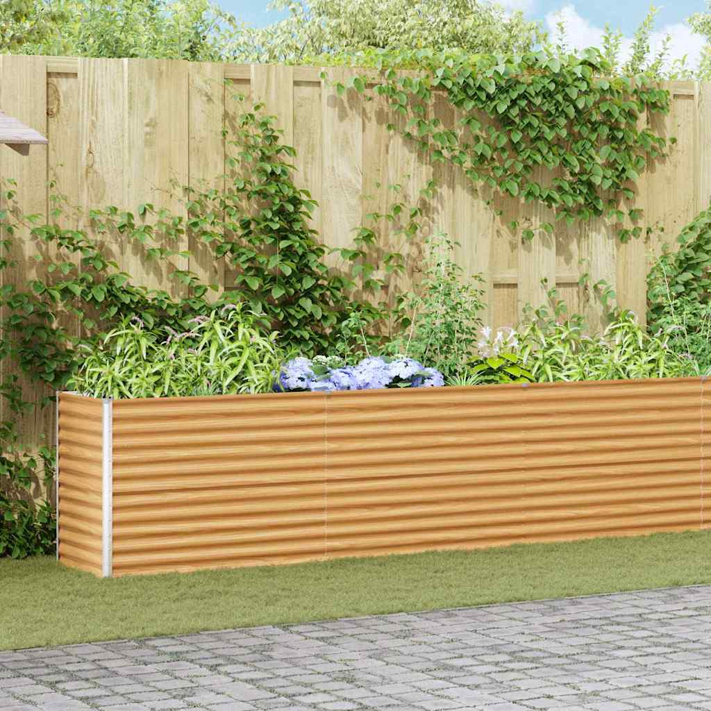 Paaukštinta sodo lova 485 x 50 x 68 cm Cinkuota plienas