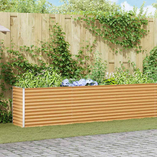 Paaukštinta sodo lova 485 x 50 x 68 cm Cinkuota plienas