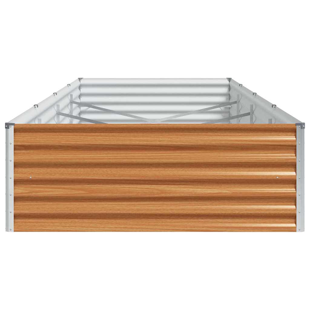 Paaukštinta sodo lova 390 x 100 x 36 cm Cinkuota plienas