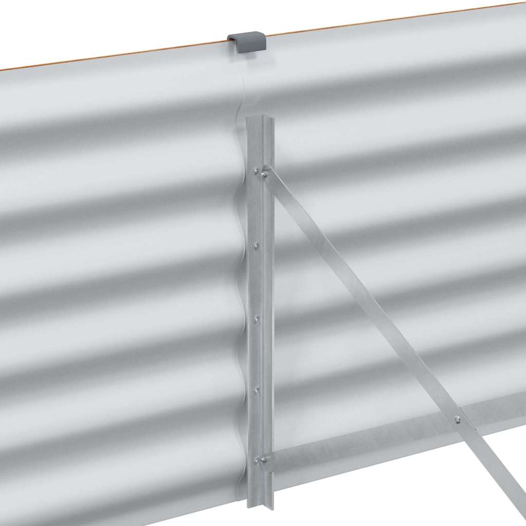 Paaukštinta sodo lova 775 x 100 x 36 cm Cinkuota plienas