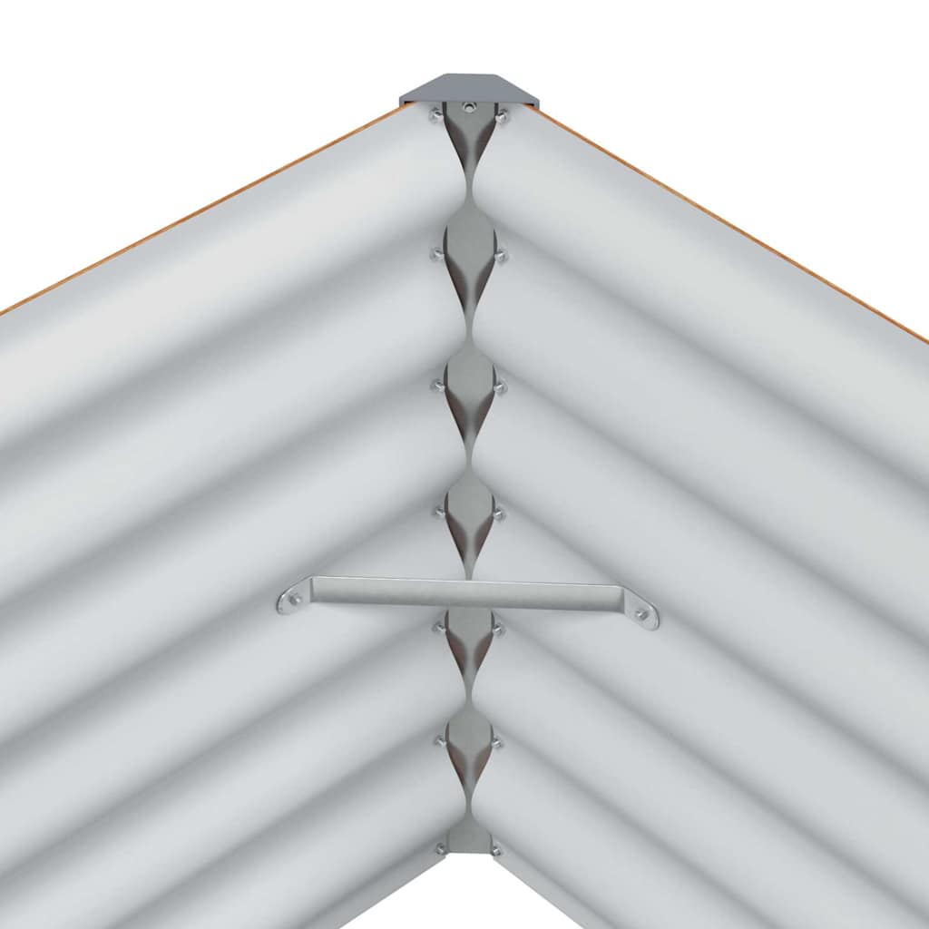 Paaukštinta sodo lova 775 x 100 x 36 cm Cinkuota plienas