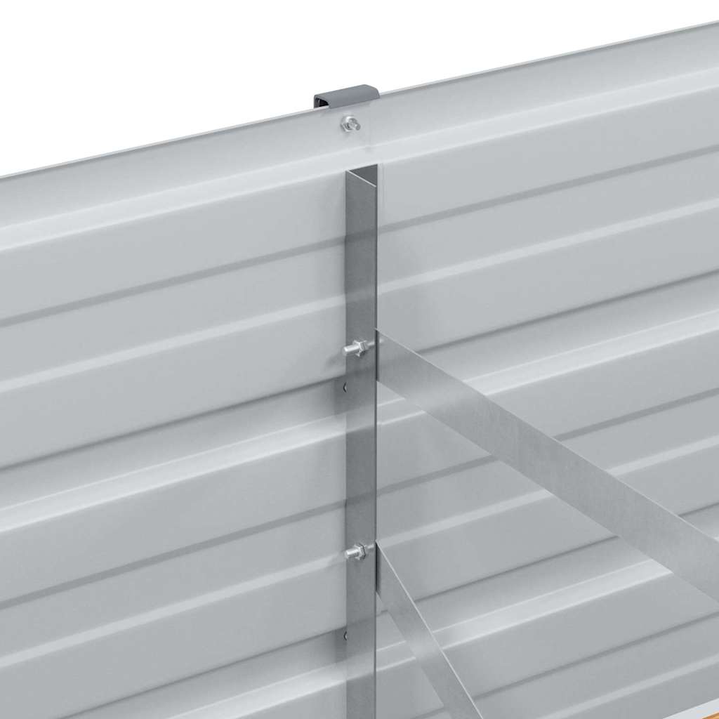 Paaukštinta sodo lova Šviesiai rudas 240 x 40 x 45 cm